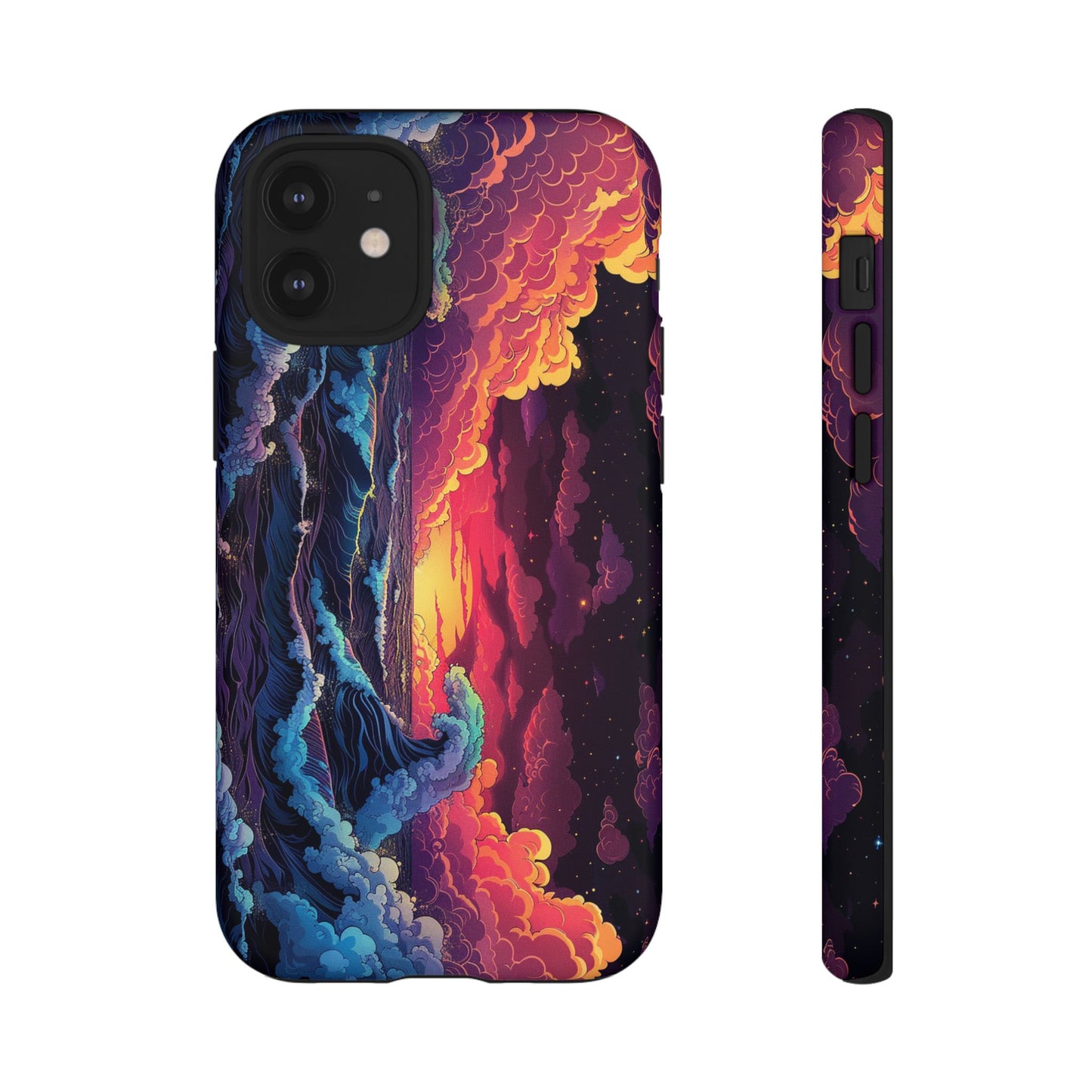 Copy of Artistic Crescent Moon Phone Case — Dreamy Starry Night Protection