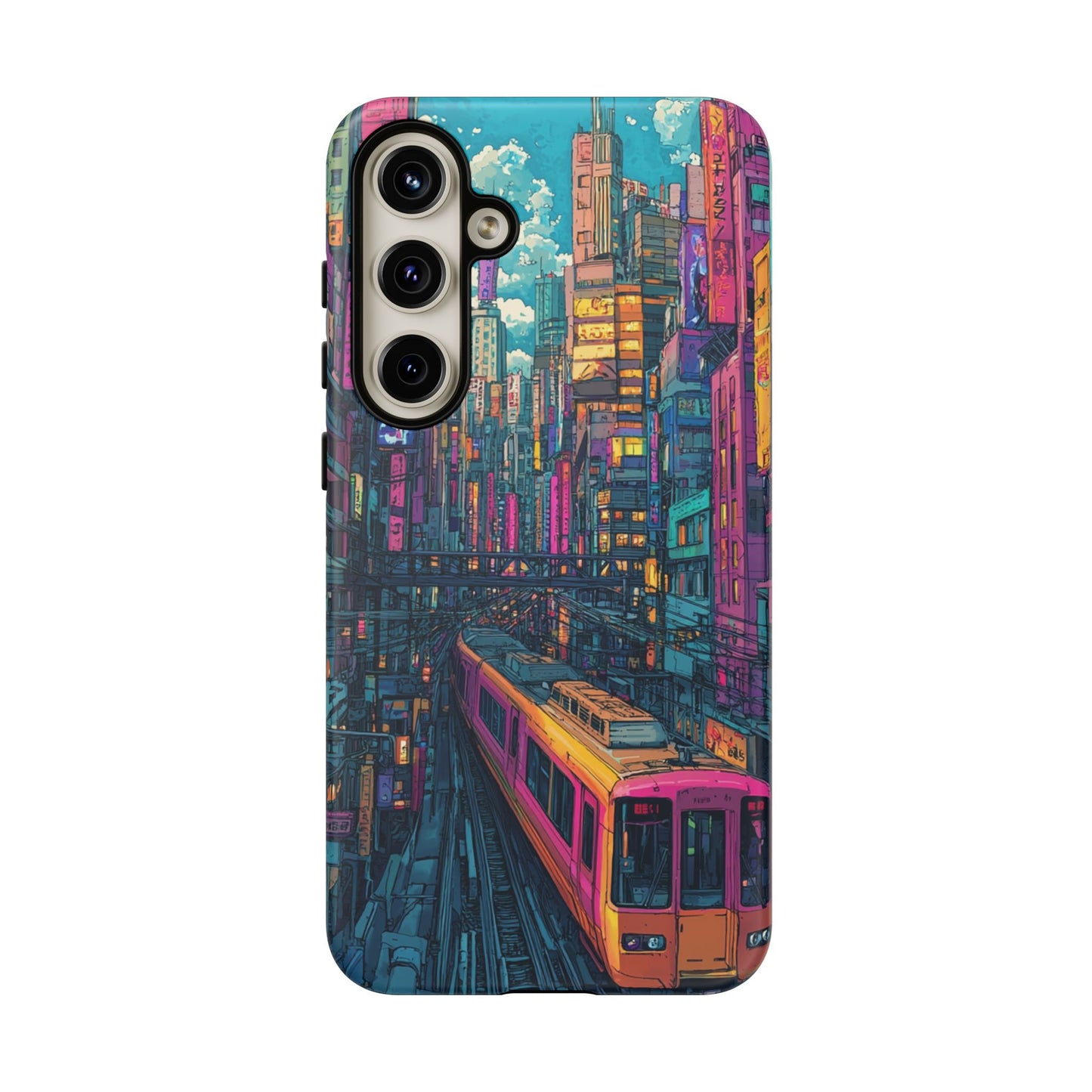 Copy of Copy of Artistic Crescent Moon Phone Case — Dreamy Starry Night Protection