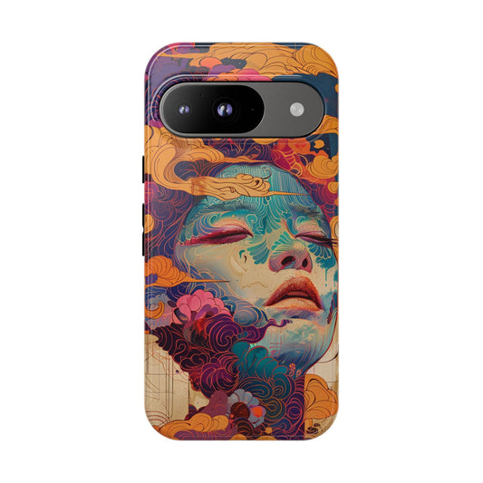 Copy of Copy of Artistic Crescent Moon Phone Case — Dreamy Starry Night Protection