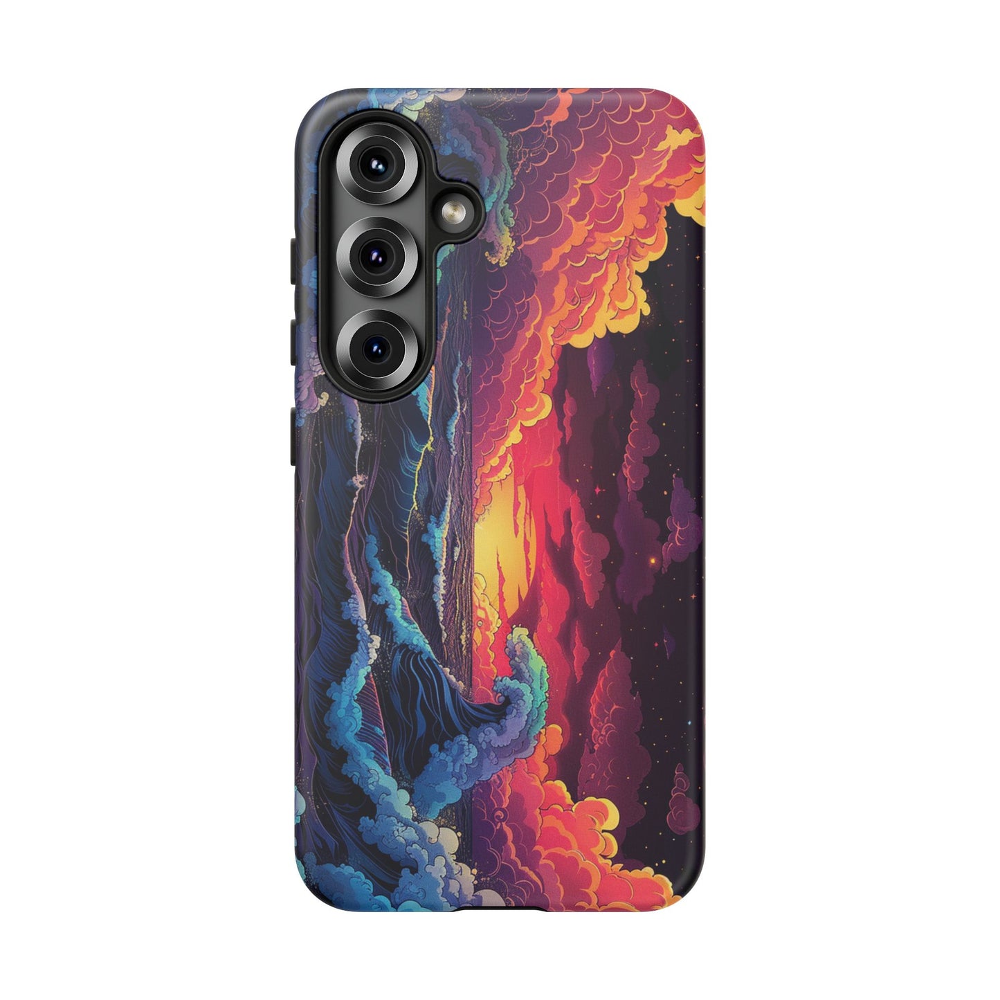 Copy of Copy of Artistic Crescent Moon Phone Case — Dreamy Starry Night Protection