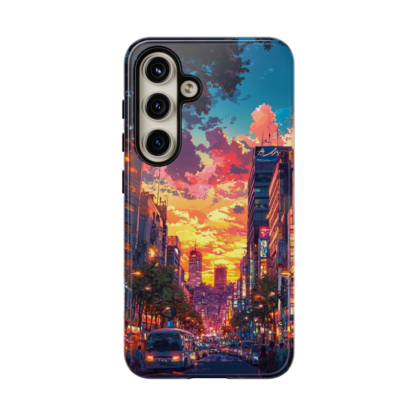 Copy of Copy of Artistic Crescent Moon Phone Case — Dreamy Starry Night Protection