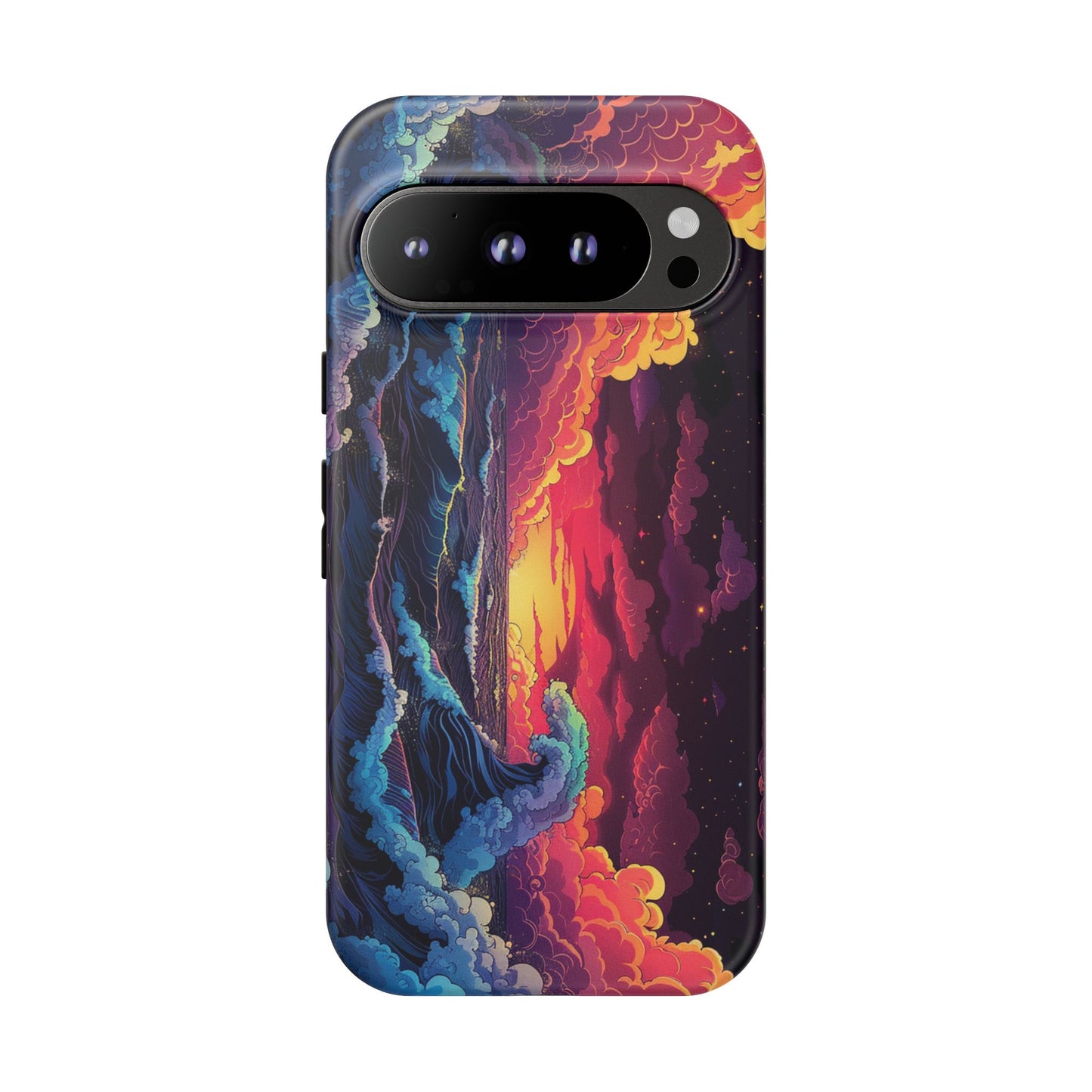 Copy of Copy of Artistic Crescent Moon Phone Case — Dreamy Starry Night Protection