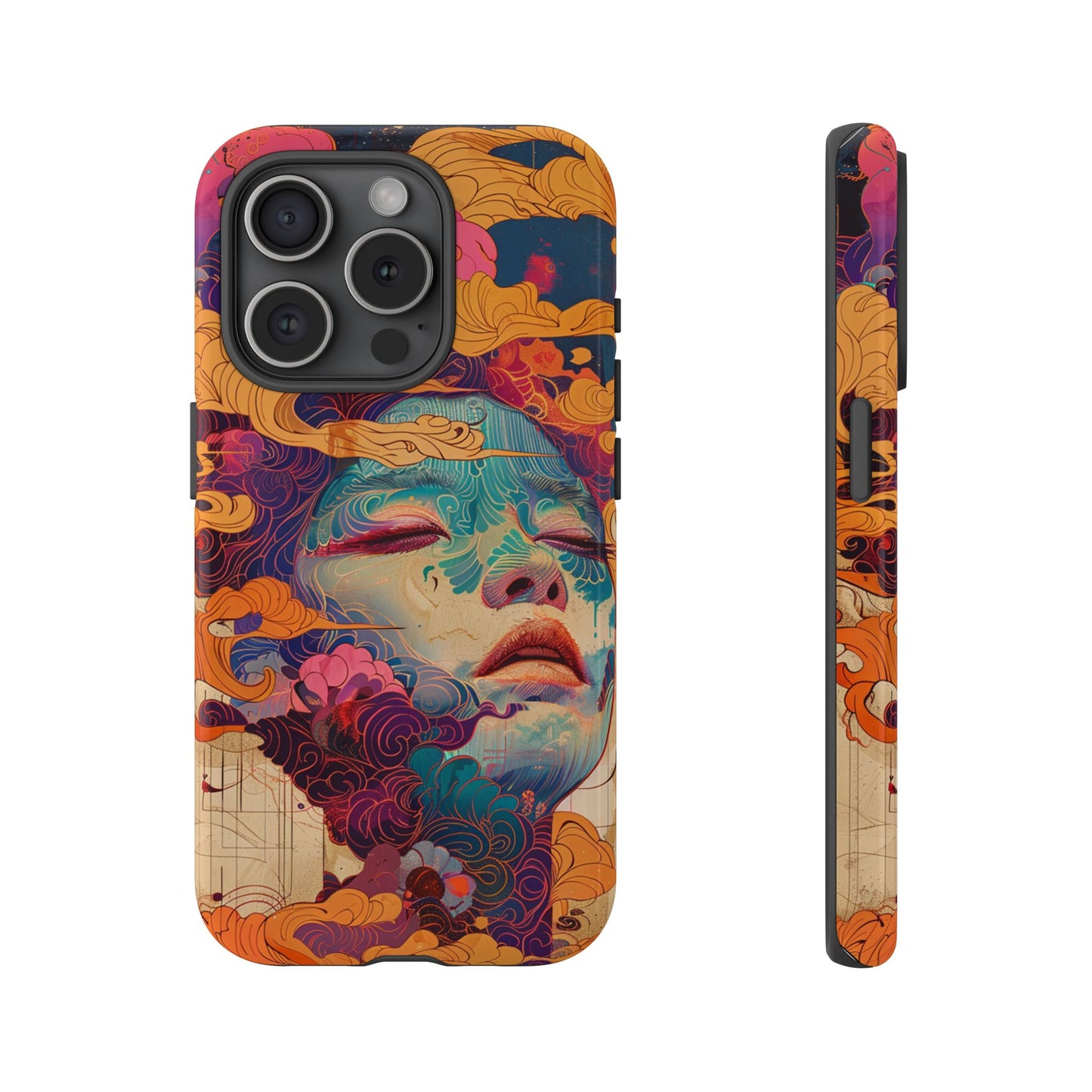 Copy of Artistic Crescent Moon Phone Case — Dreamy Starry Night Protection