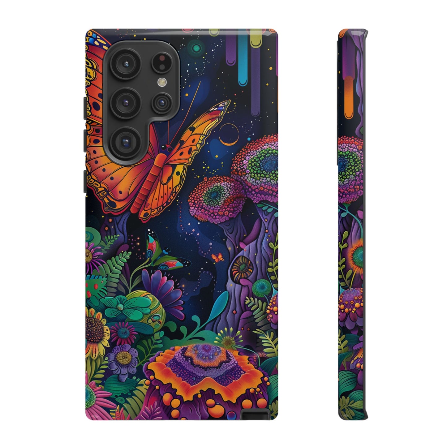 Copy of Copy of Artistic Crescent Moon Phone Case — Dreamy Starry Night Protection