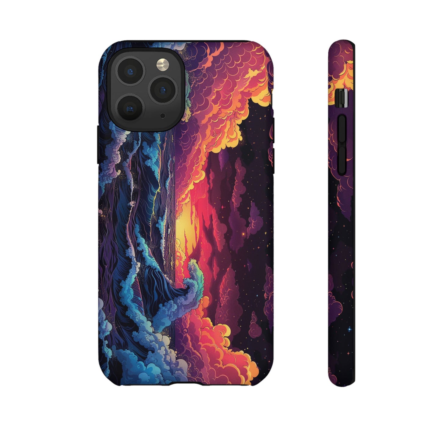 Copy of Artistic Crescent Moon Phone Case — Dreamy Starry Night Protection