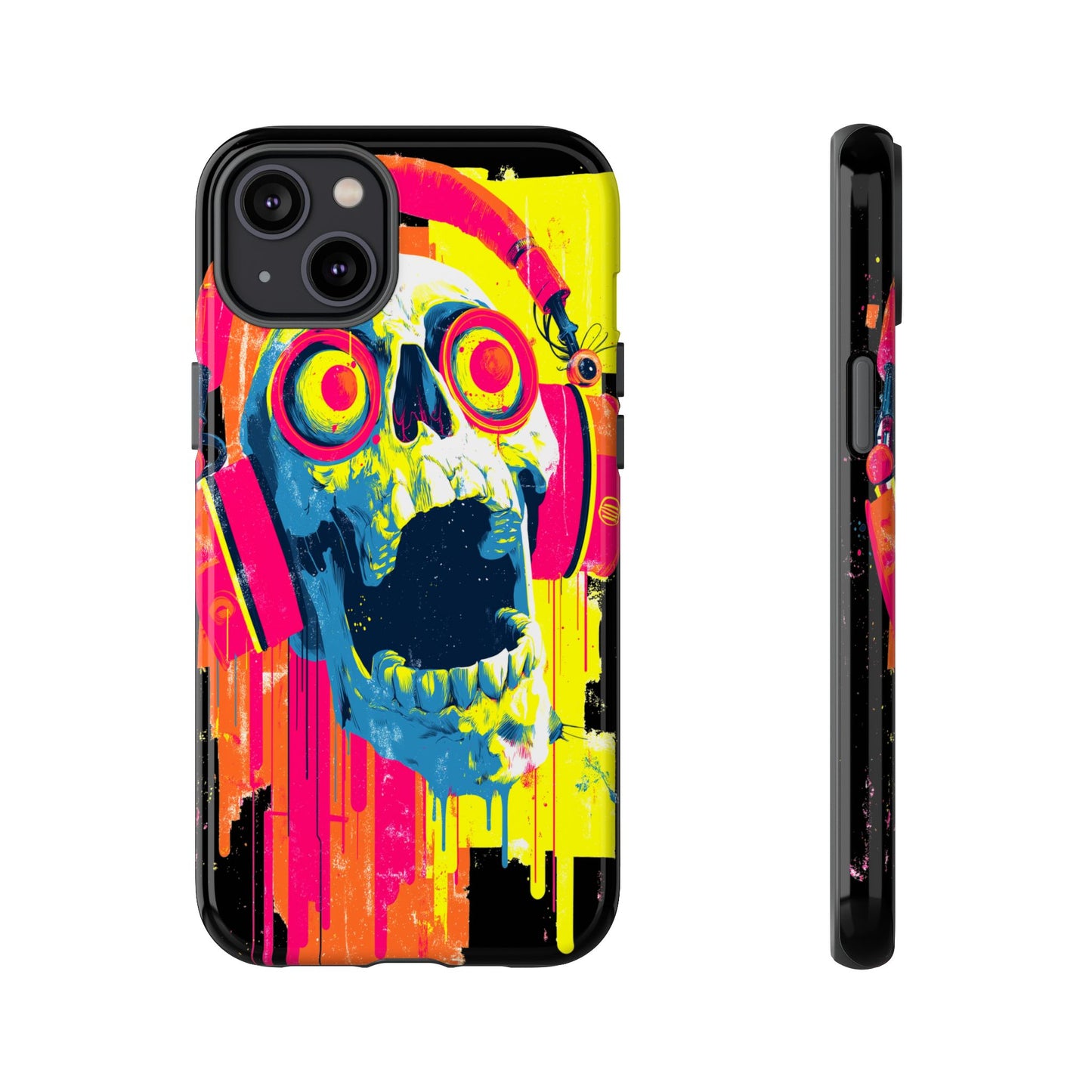 Artistic Crescent Moon Phone Case — Dreamy Starry Night Protection