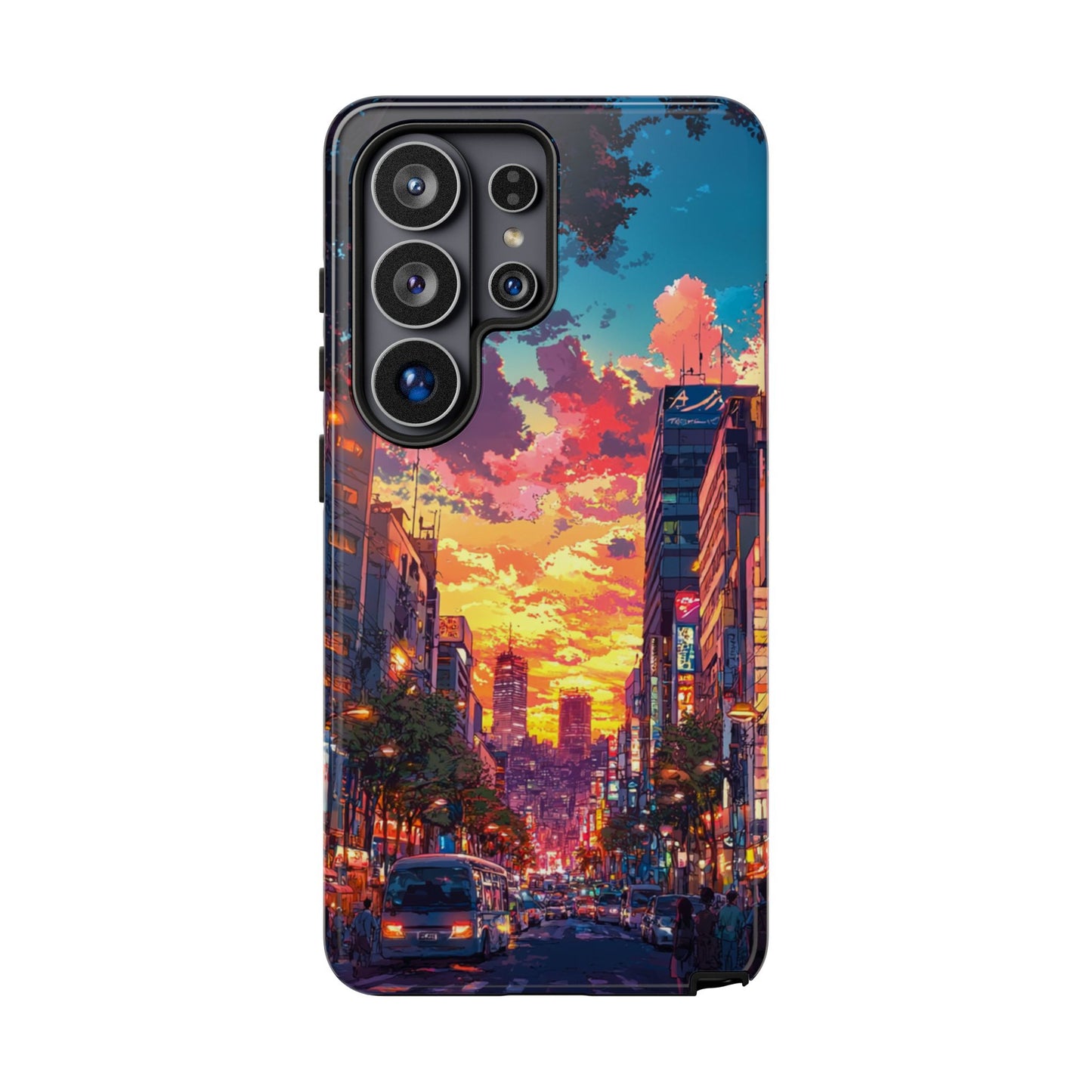 Copy of Copy of Artistic Crescent Moon Phone Case — Dreamy Starry Night Protection