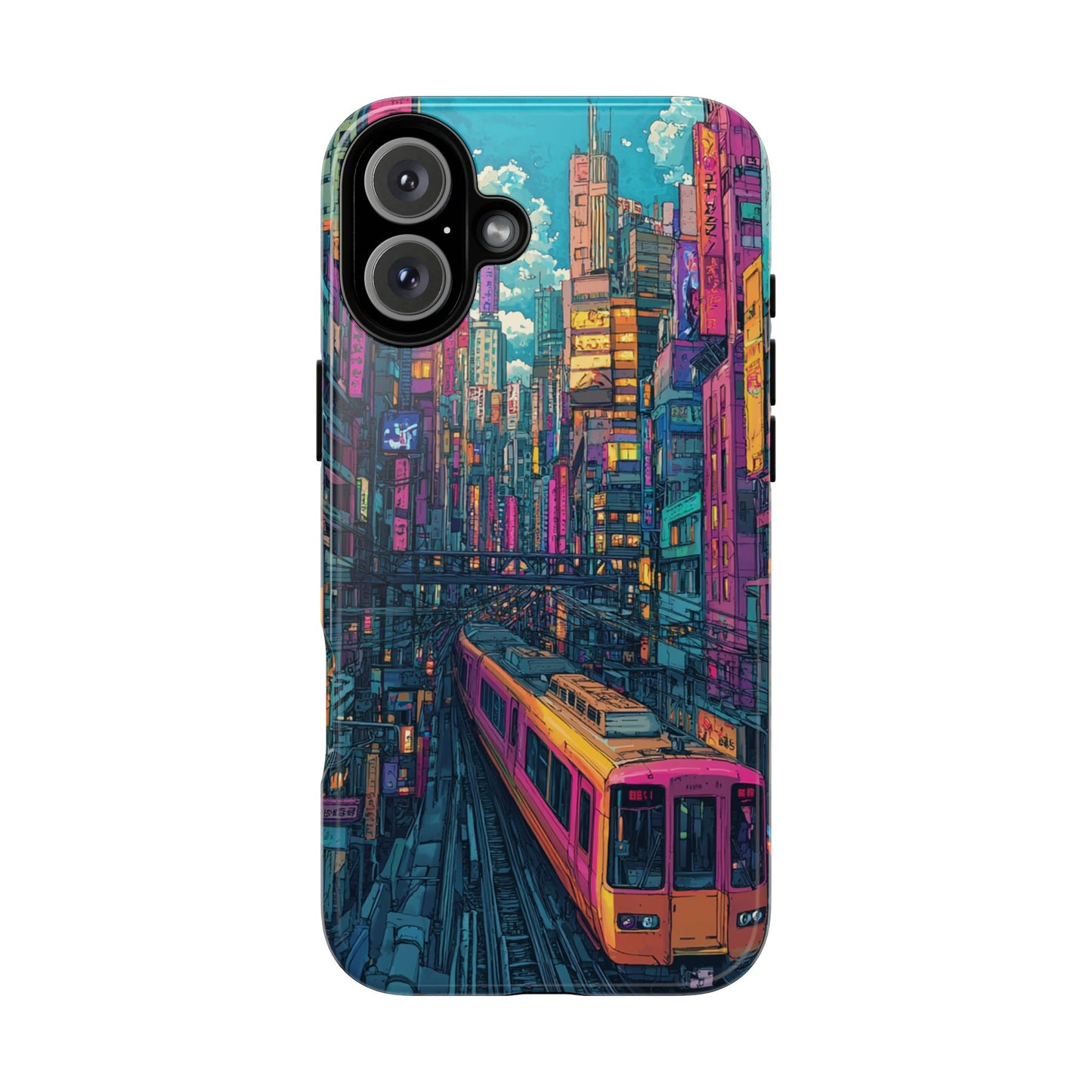 Copy of Artistic Crescent Moon Phone Case — Dreamy Starry Night Protection