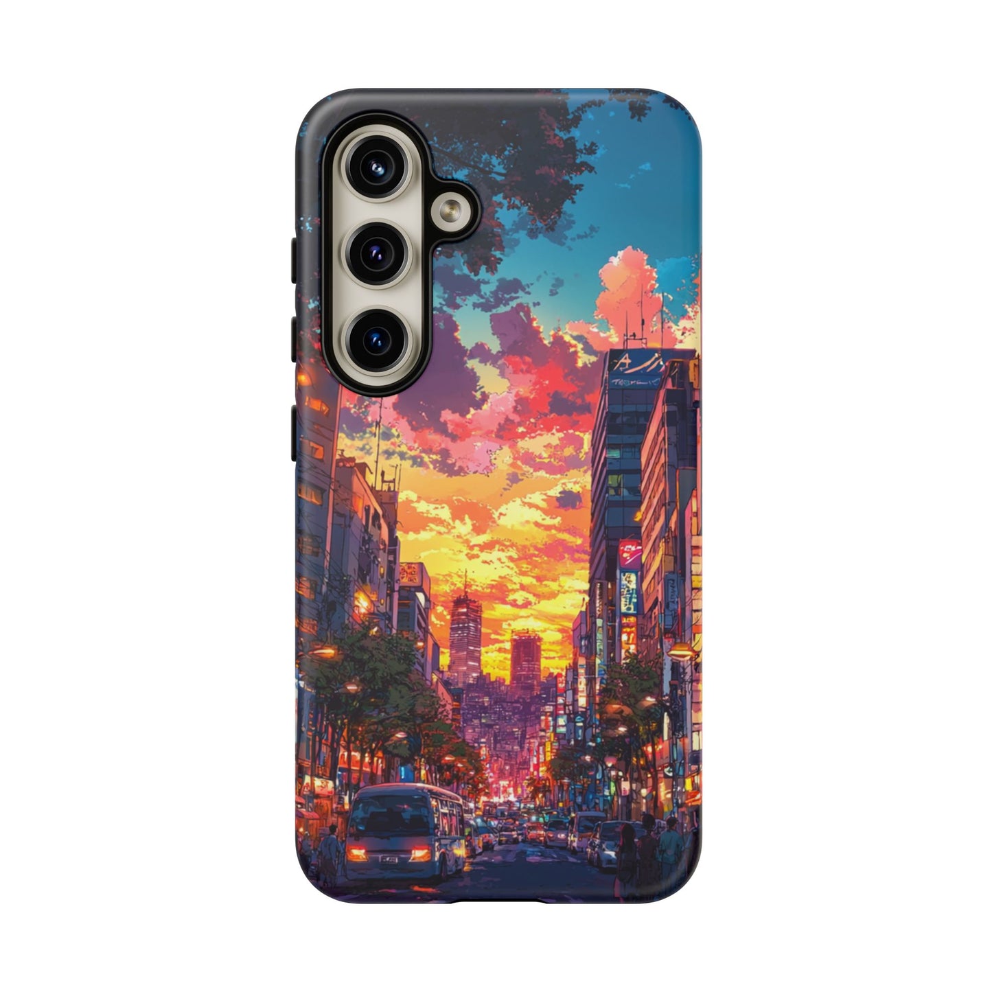 Copy of Copy of Artistic Crescent Moon Phone Case — Dreamy Starry Night Protection