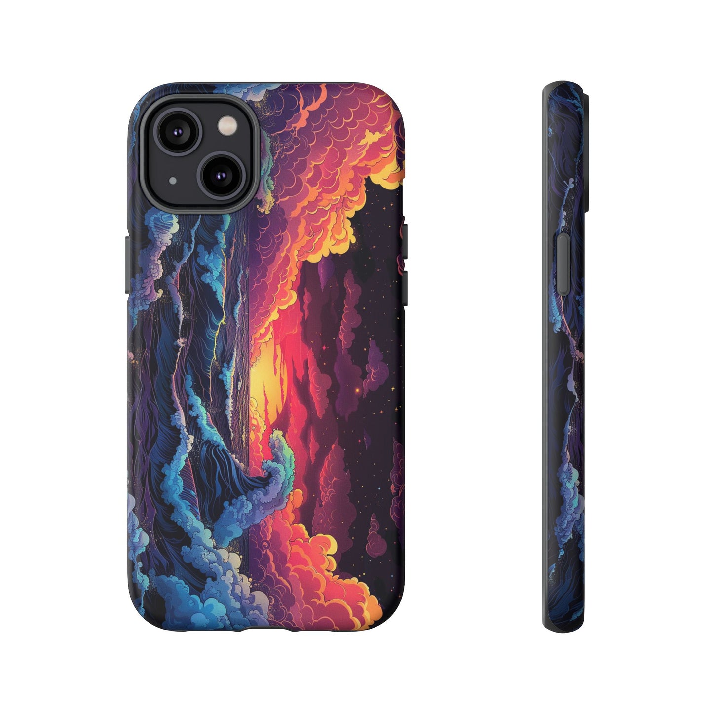 Copy of Artistic Crescent Moon Phone Case — Dreamy Starry Night Protection