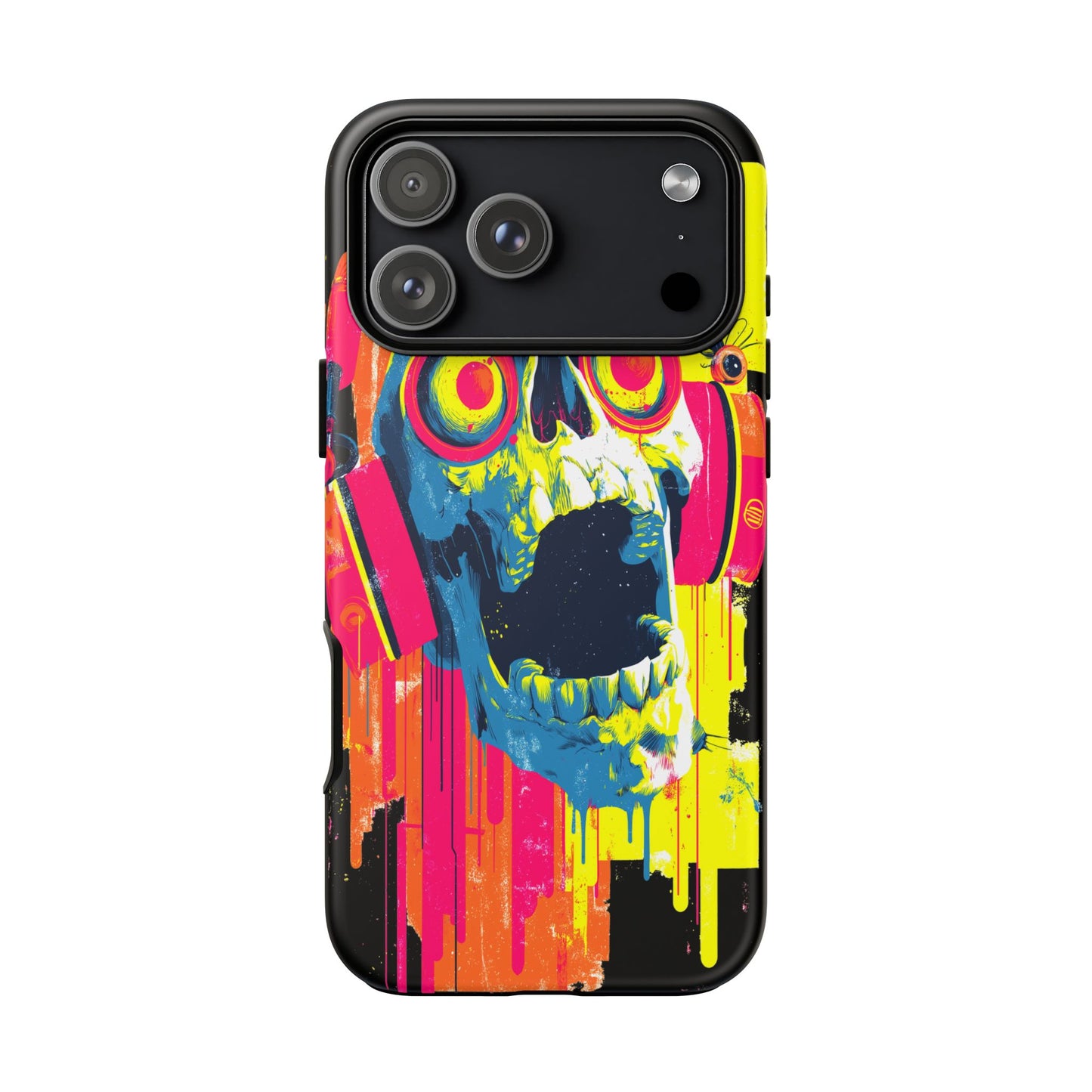 Artistic Crescent Moon Phone Case — Dreamy Starry Night Protection