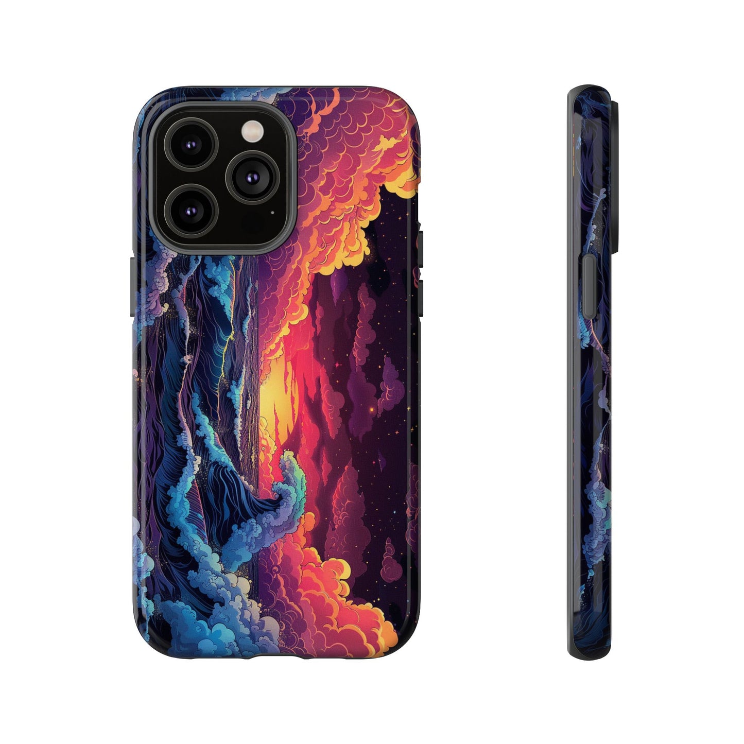 Copy of Artistic Crescent Moon Phone Case — Dreamy Starry Night Protection