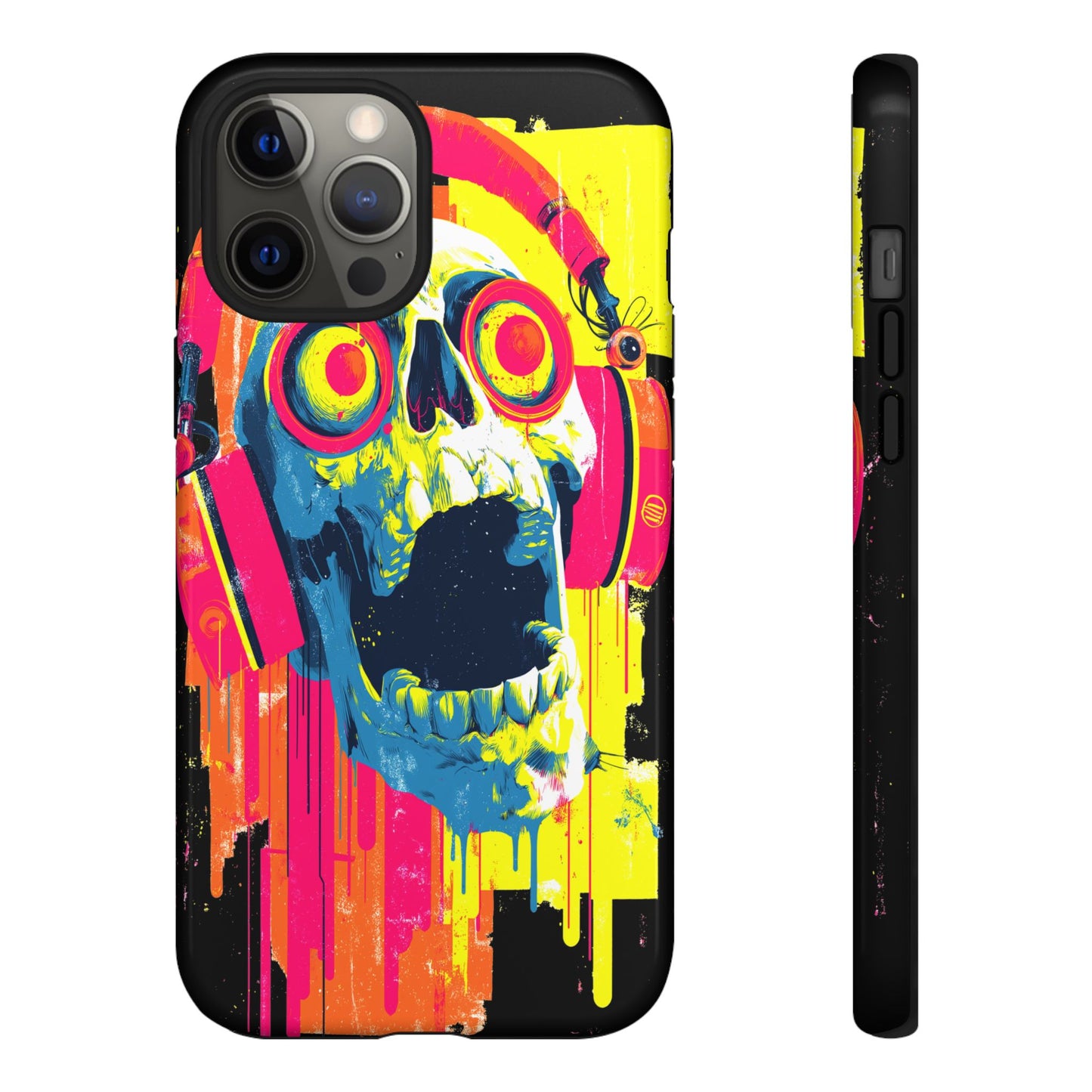 Artistic Crescent Moon Phone Case — Dreamy Starry Night Protection