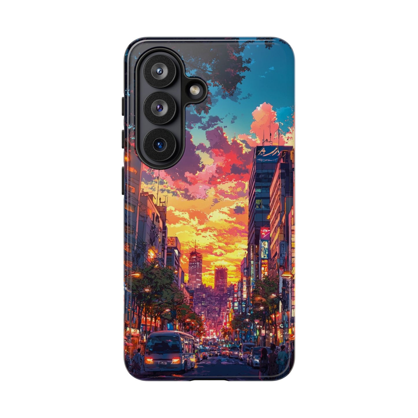 Copy of Copy of Artistic Crescent Moon Phone Case — Dreamy Starry Night Protection
