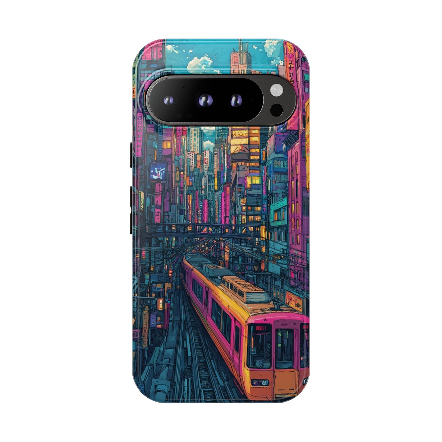Copy of Copy of Artistic Crescent Moon Phone Case — Dreamy Starry Night Protection