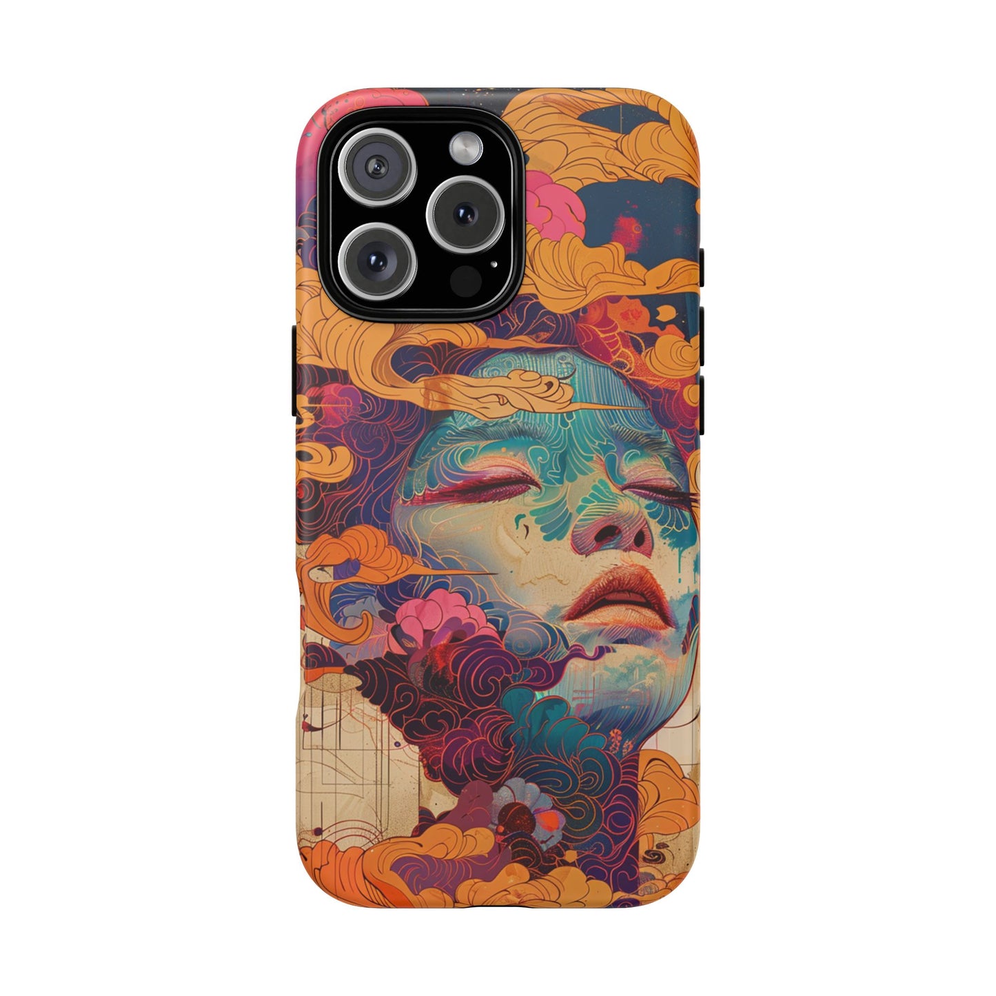 Copy of Artistic Crescent Moon Phone Case — Dreamy Starry Night Protection