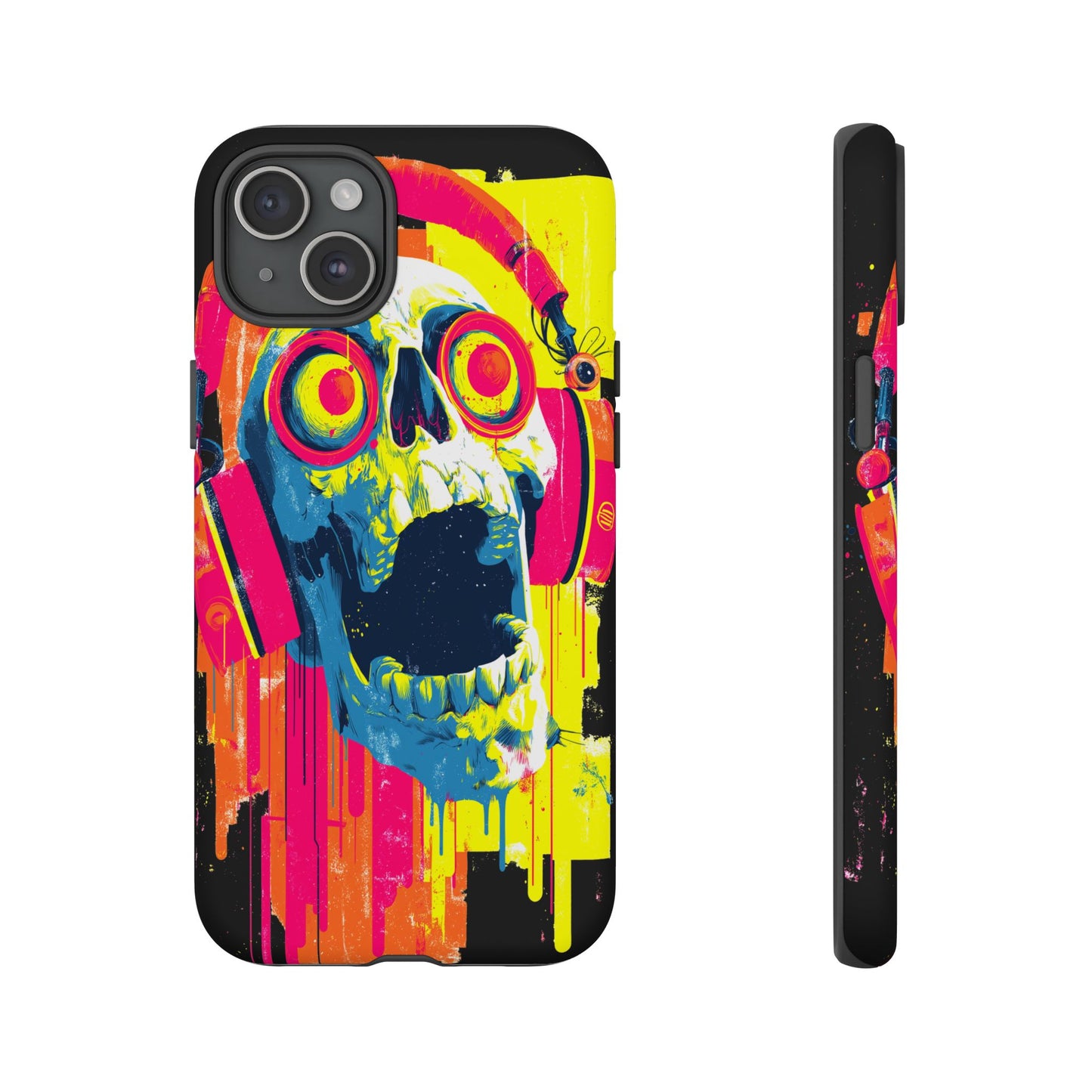 Artistic Crescent Moon Phone Case — Dreamy Starry Night Protection