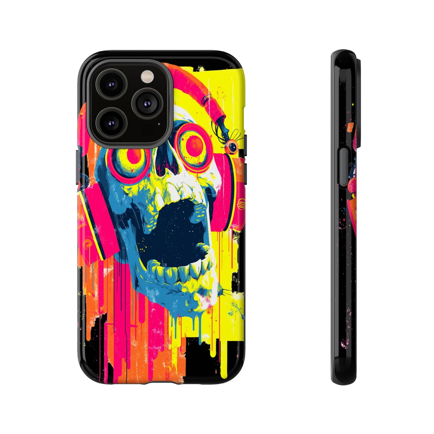Artistic Crescent Moon Phone Case — Dreamy Starry Night Protection