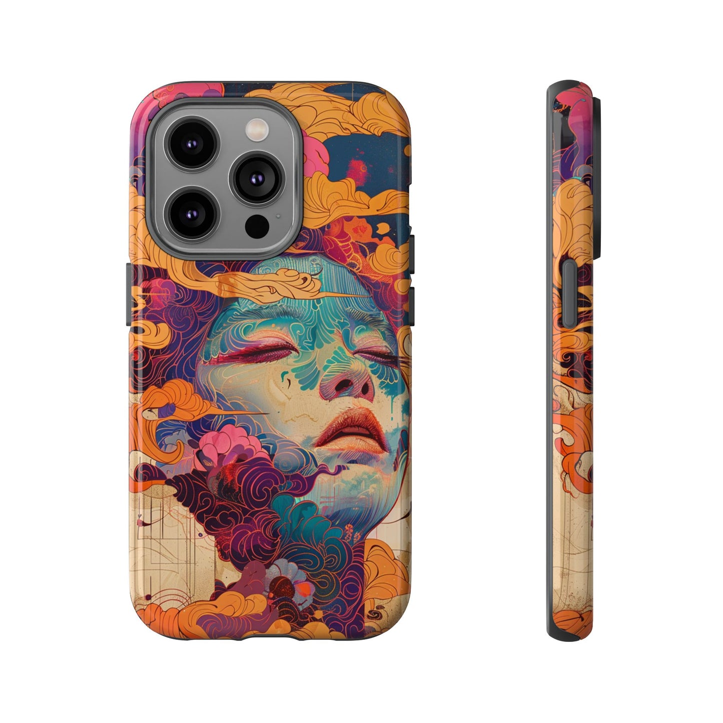 Copy of Artistic Crescent Moon Phone Case — Dreamy Starry Night Protection