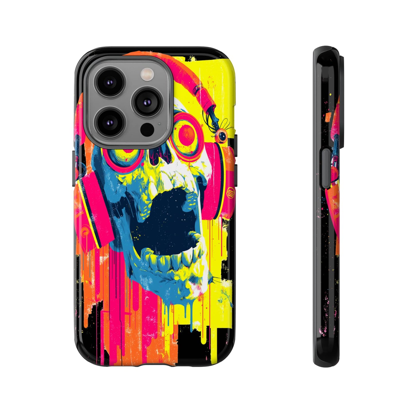 Artistic Crescent Moon Phone Case — Dreamy Starry Night Protection