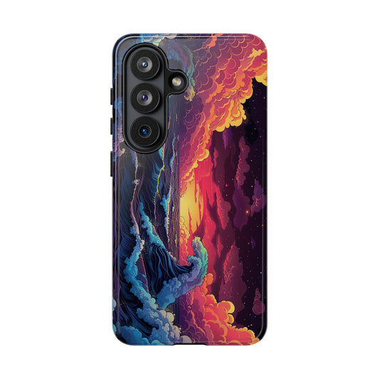 Copy of Copy of Artistic Crescent Moon Phone Case — Dreamy Starry Night Protection