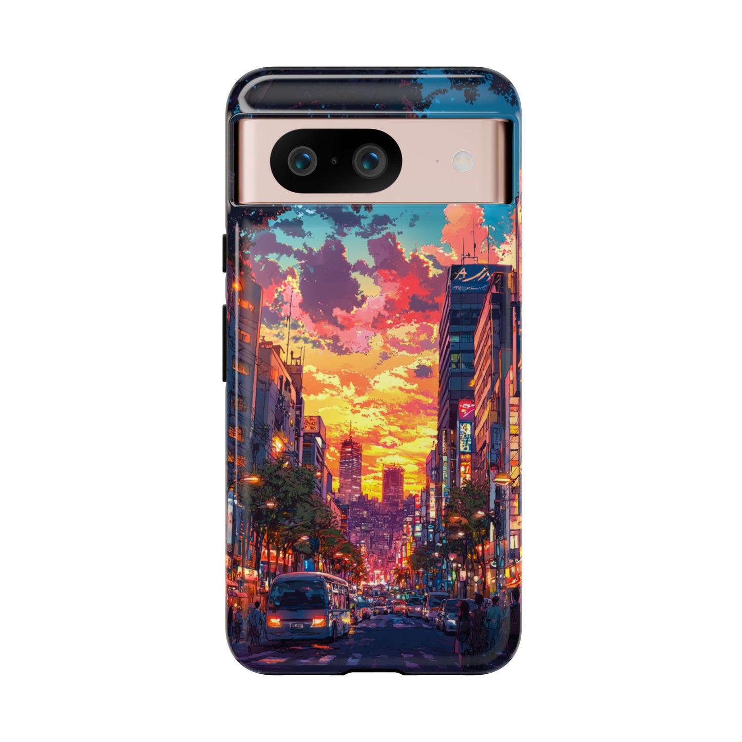 Copy of Copy of Artistic Crescent Moon Phone Case — Dreamy Starry Night Protection
