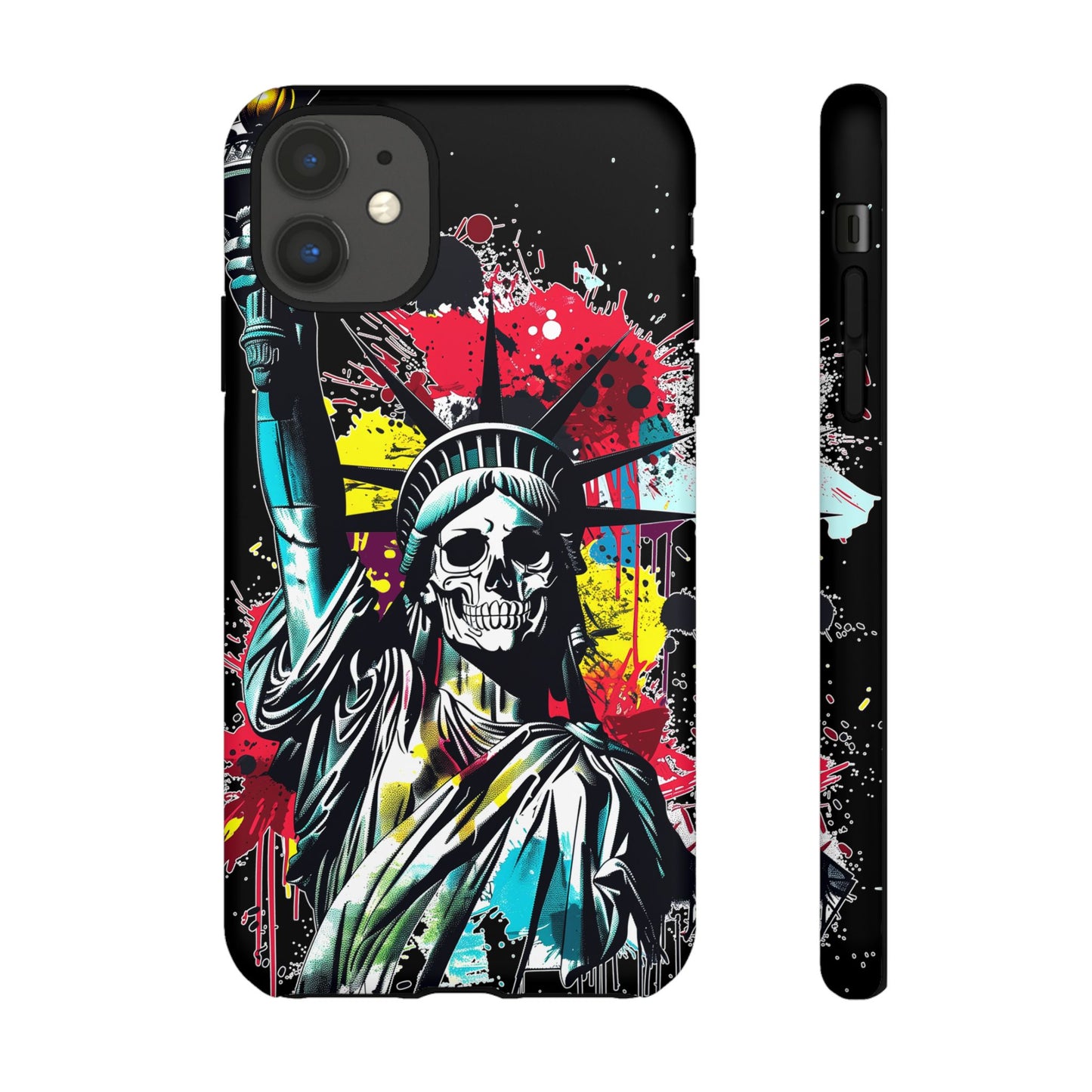 Artistic Crescent Moon Phone Case — Dreamy Starry Night Protection