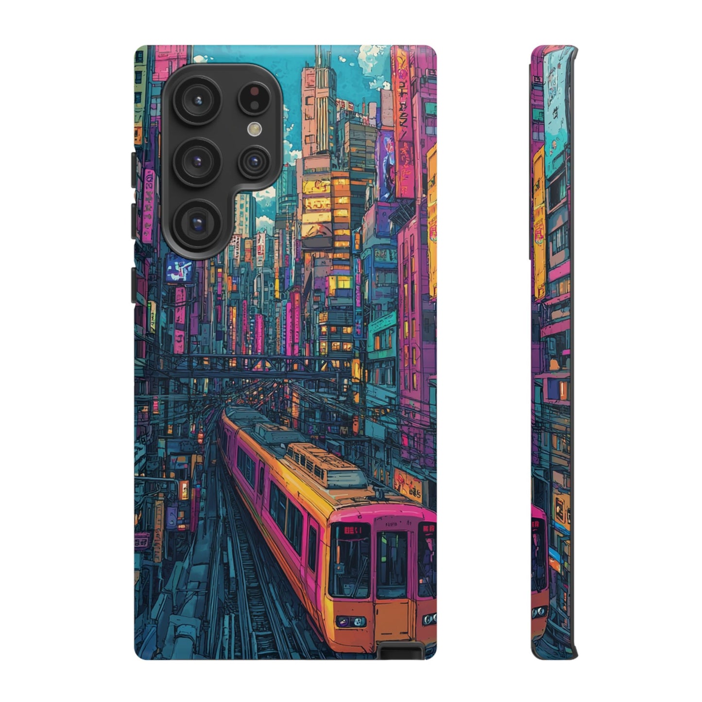 Copy of Copy of Artistic Crescent Moon Phone Case — Dreamy Starry Night Protection