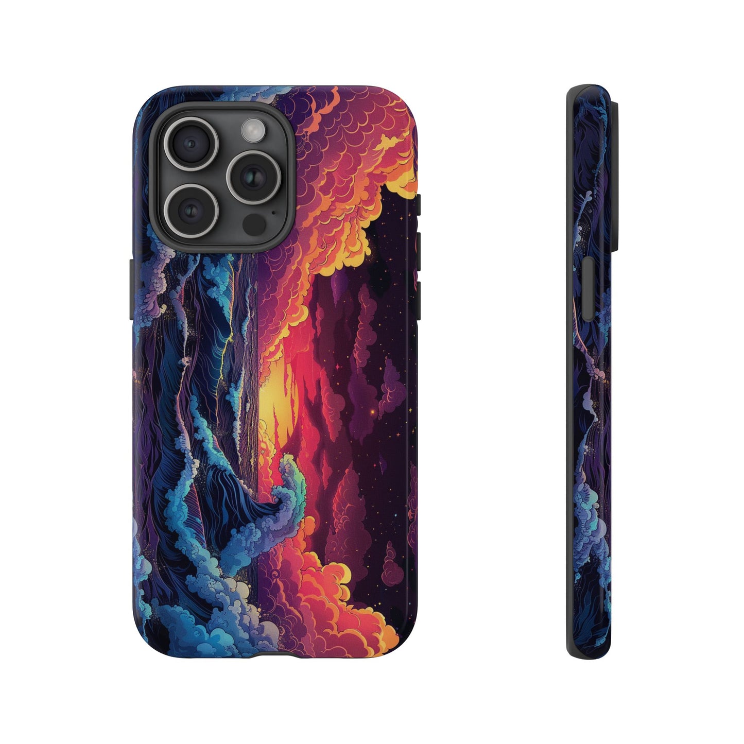Copy of Artistic Crescent Moon Phone Case — Dreamy Starry Night Protection