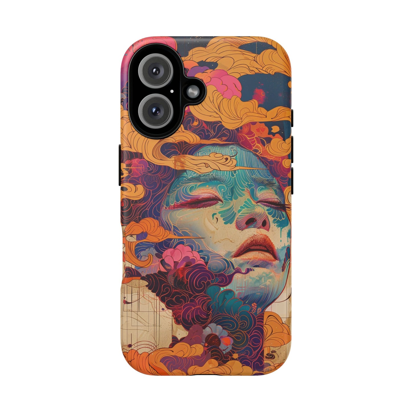 Copy of Artistic Crescent Moon Phone Case — Dreamy Starry Night Protection