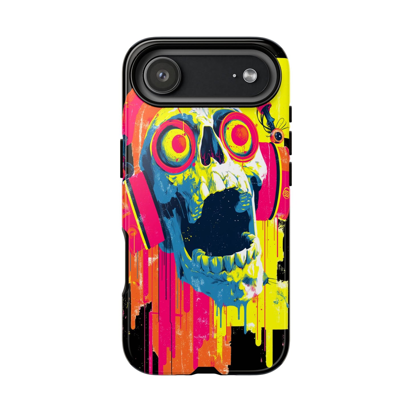 Artistic Crescent Moon Phone Case — Dreamy Starry Night Protection