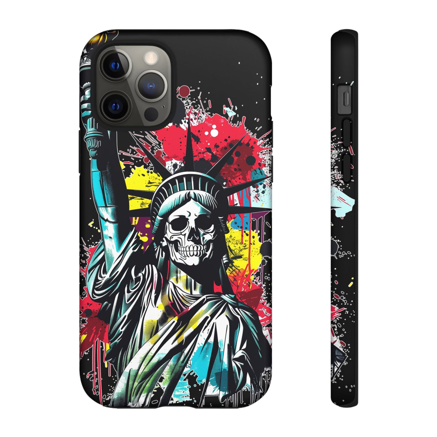 Artistic Crescent Moon Phone Case — Dreamy Starry Night Protection