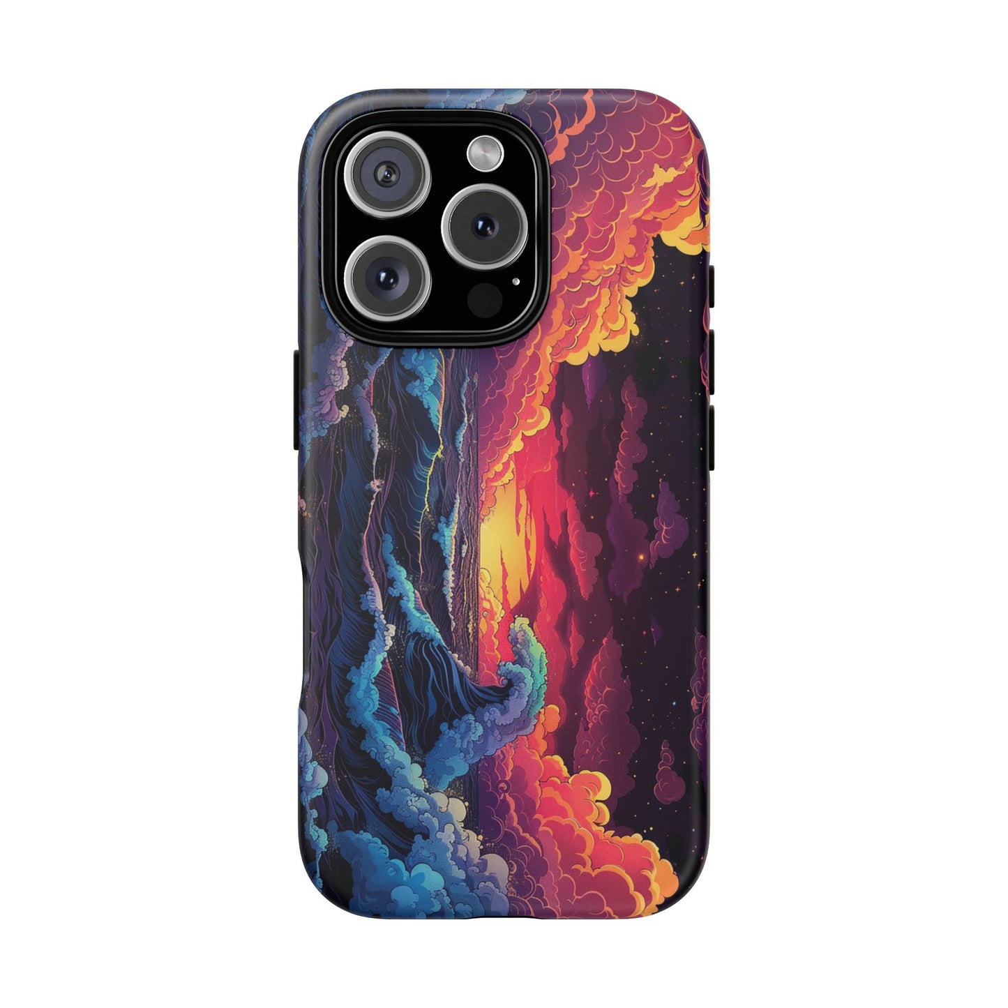 Copy of Artistic Crescent Moon Phone Case — Dreamy Starry Night Protection