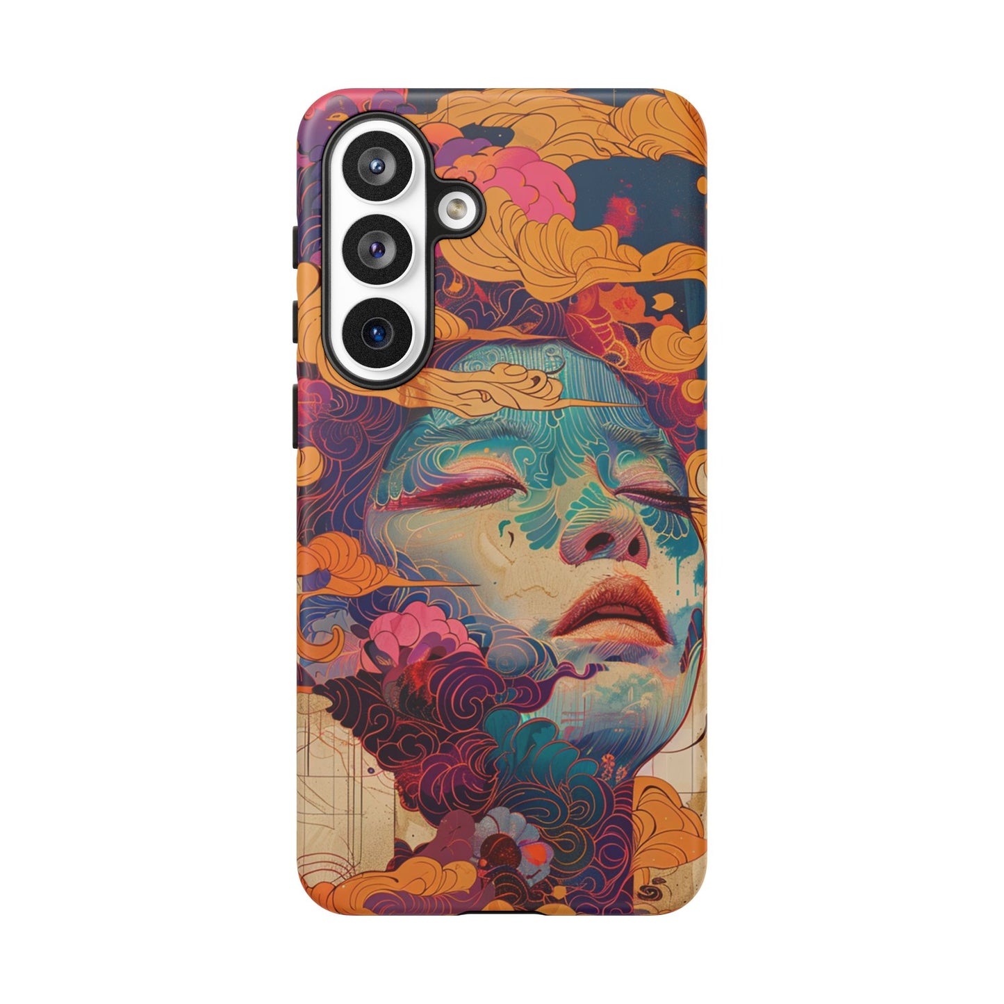 Copy of Copy of Artistic Crescent Moon Phone Case — Dreamy Starry Night Protection
