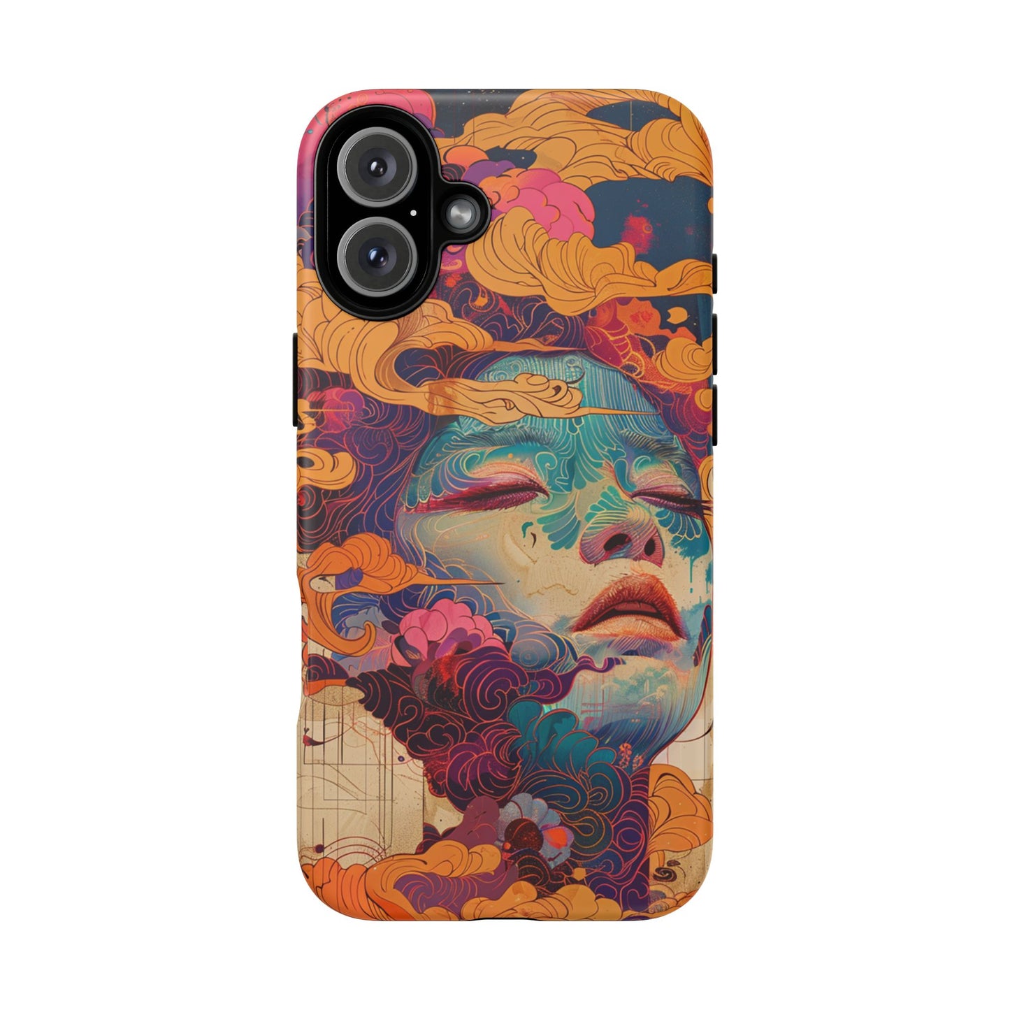 Copy of Artistic Crescent Moon Phone Case — Dreamy Starry Night Protection