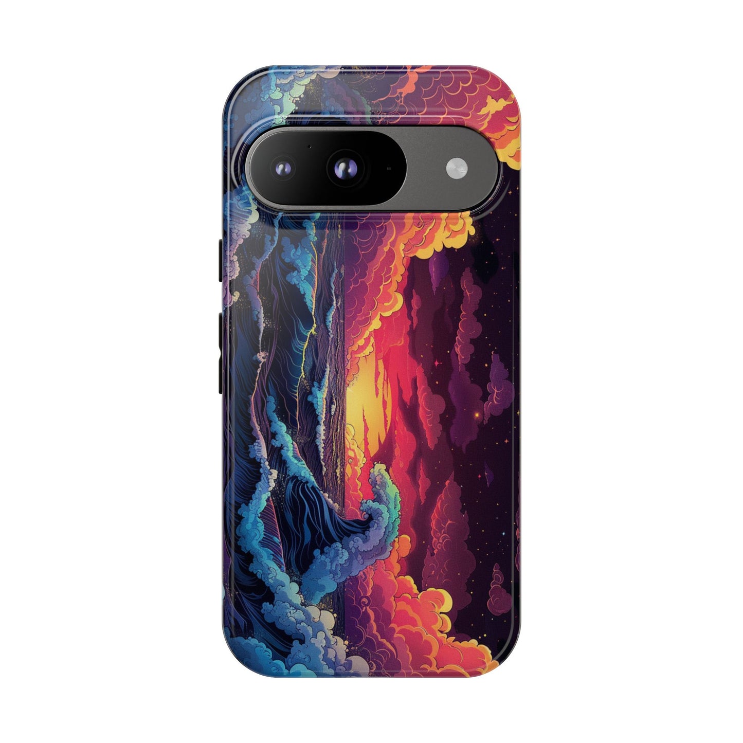 Copy of Copy of Artistic Crescent Moon Phone Case — Dreamy Starry Night Protection