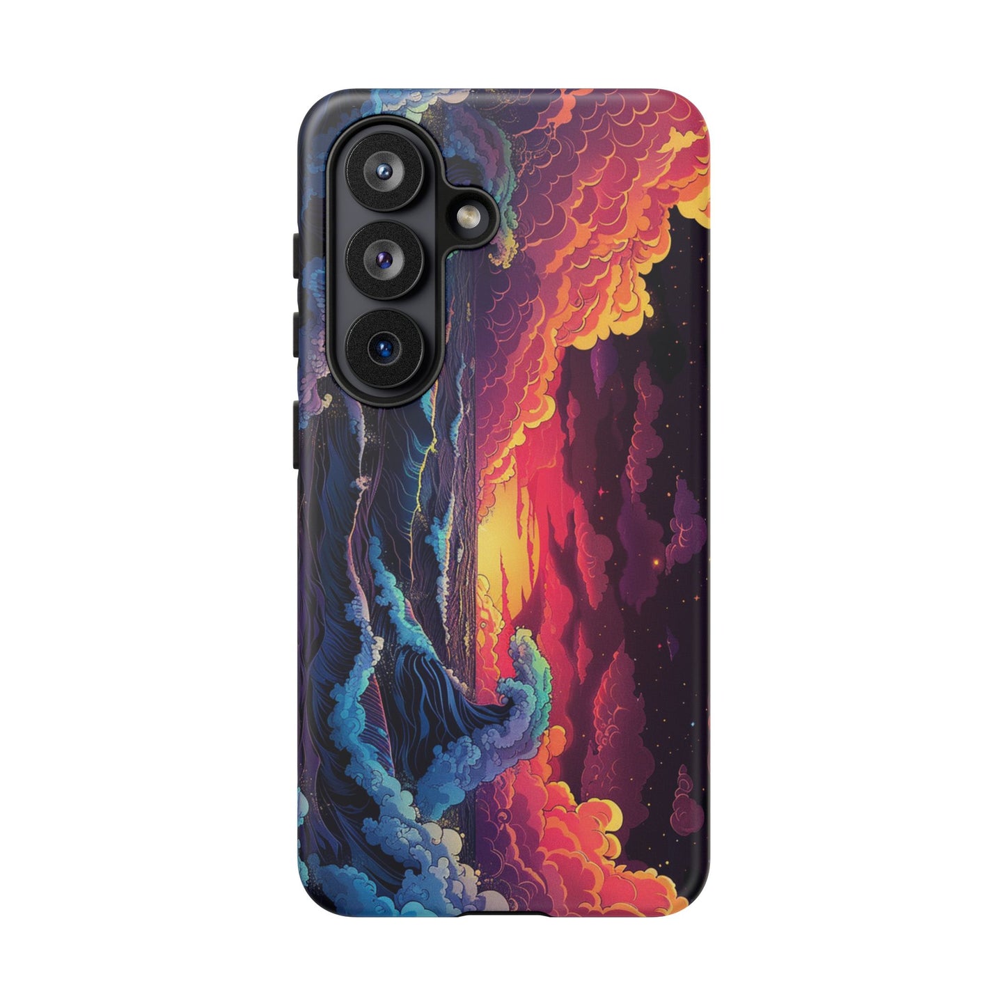 Copy of Copy of Artistic Crescent Moon Phone Case — Dreamy Starry Night Protection