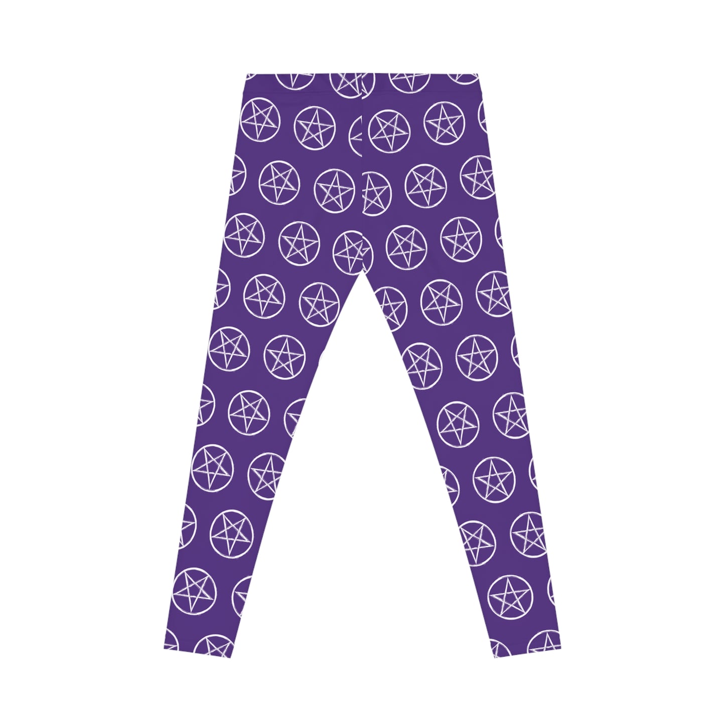All-Over Print Leggings Pentagram Purple