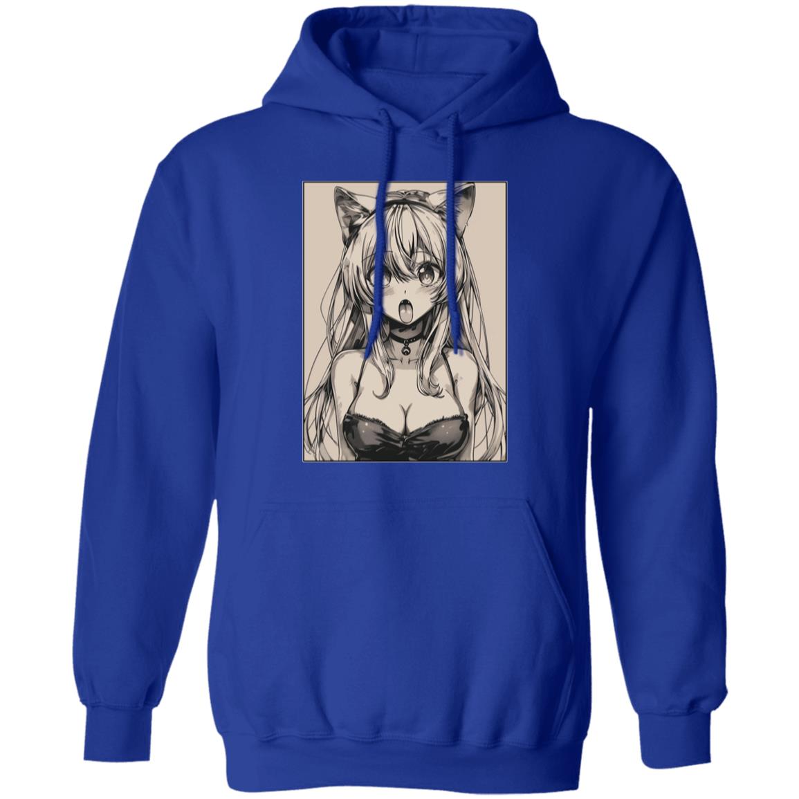 Pullover Hoodie Anime Cat Eared Girl