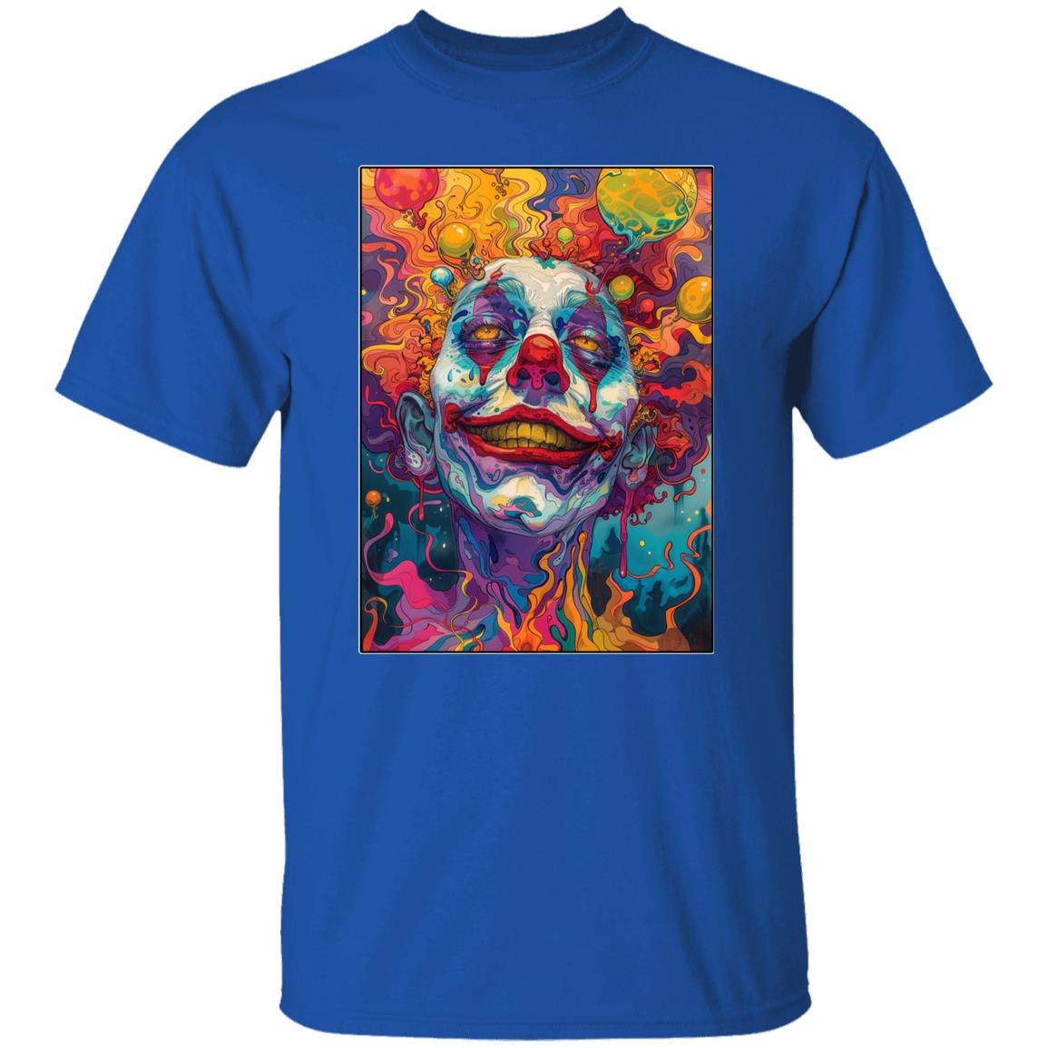 Oversized T-Shirt Psychedelic Clown