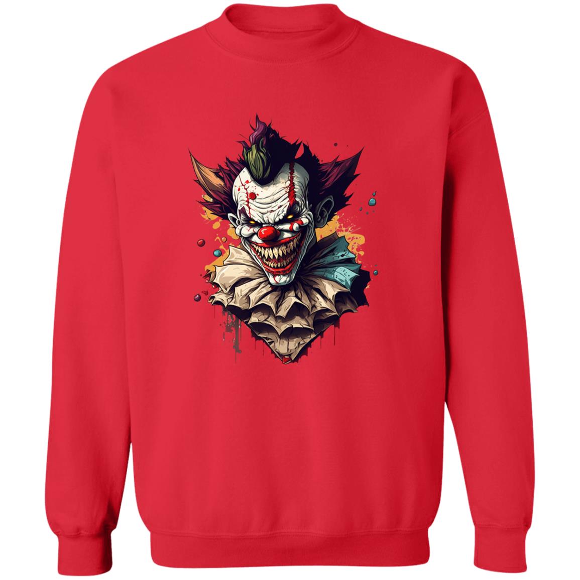 Pullover Sweatshirt Evil Clown