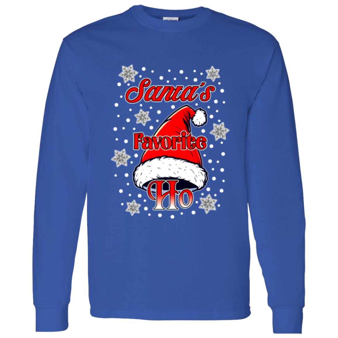 LS T-Shirt Santa's Favorite Ho