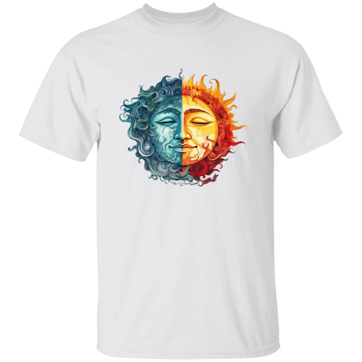 Oversized T-Shirt Sun & Moon Ying Yang