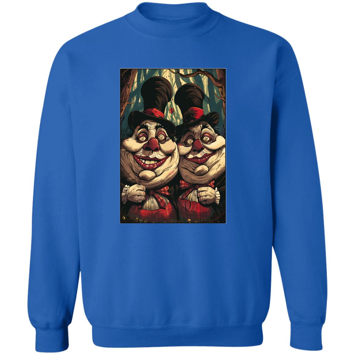 Pullover Sweatshirt Tweedle Dee & Tweedle Dum