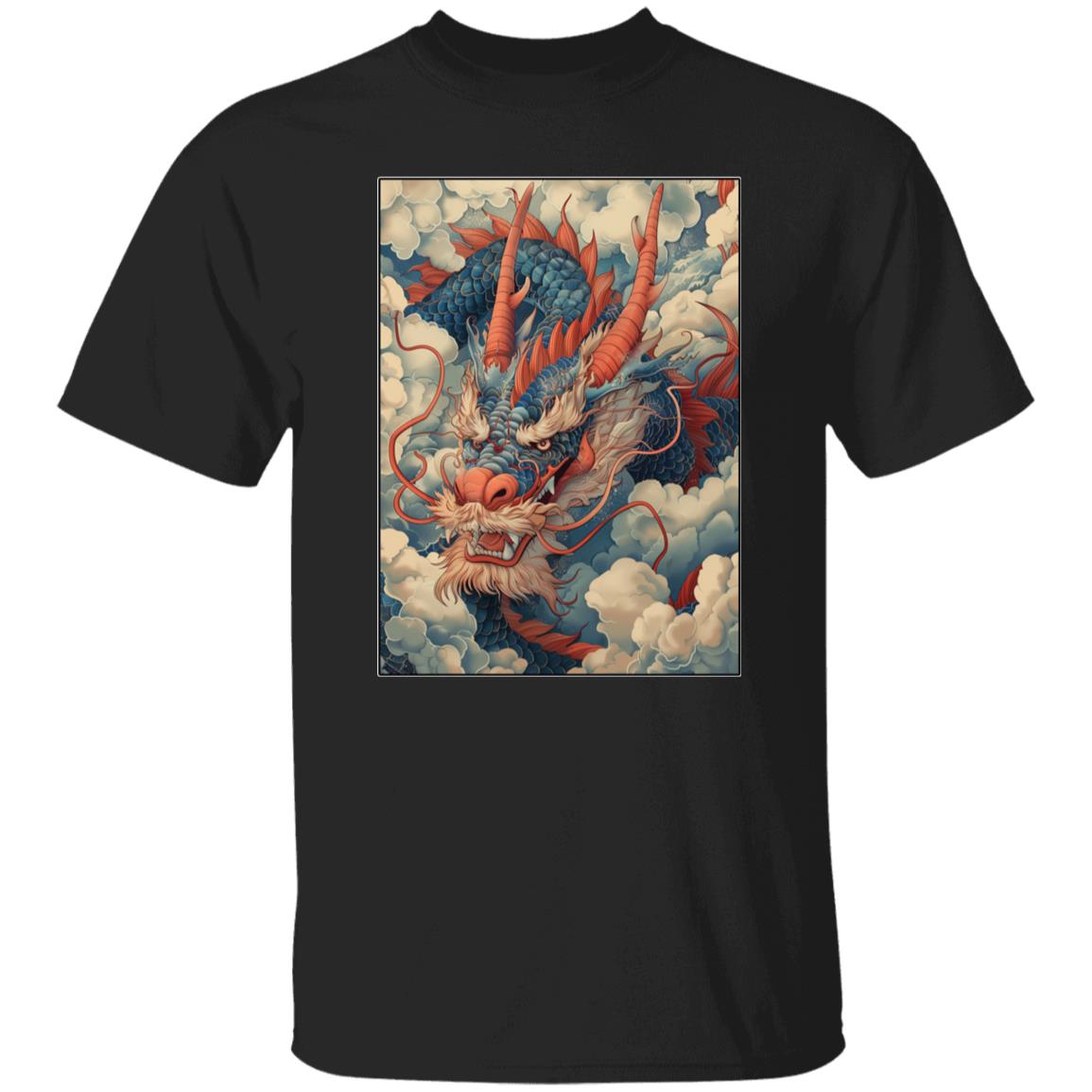 Oversized T-Shirt Chinese Dragon