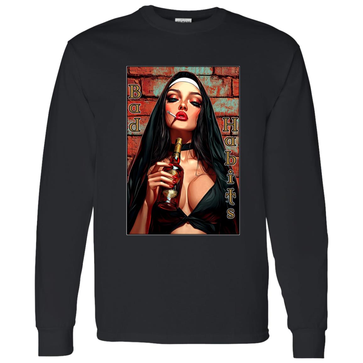 LS T-Shirt Bad Habits