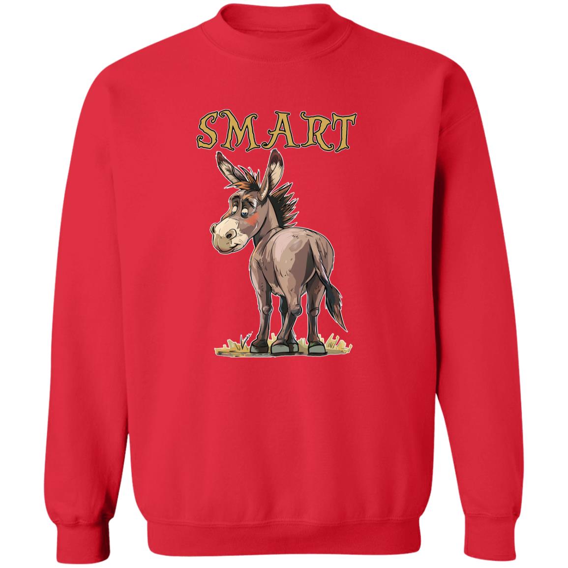 Pullover Sweatshirt Smart Ass
