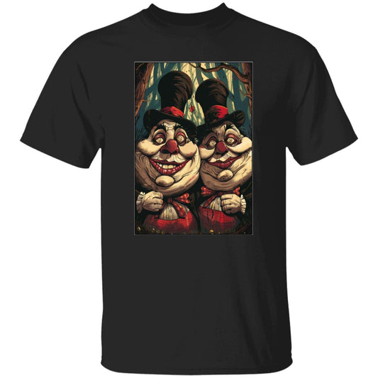 Oversized T-Shirt Tweedle Dee & Tweedle Dum