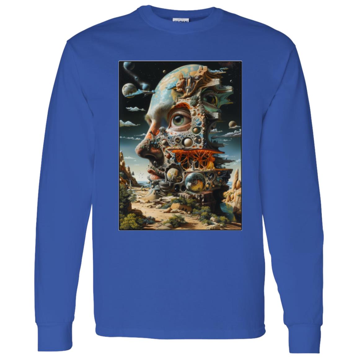 LS T-Shirt Alien Monument Surrealism