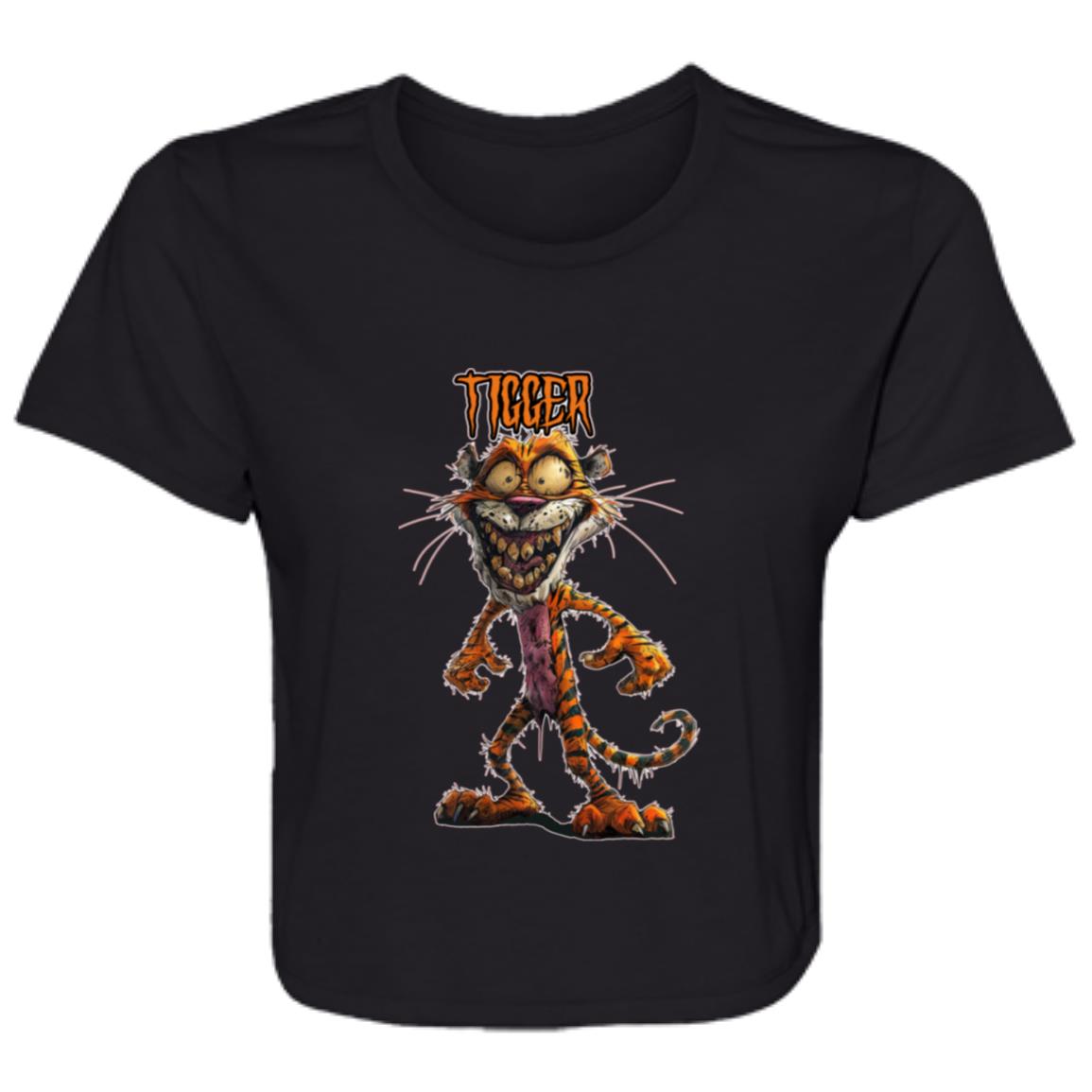 Flowy Cropped Tee Tigger